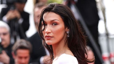 hottest topless|See Bella Hadid Pose Topless with Lavender in a Dreamy Photo .